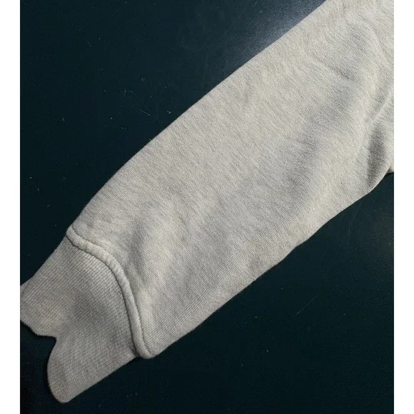 Vintage Fox Racing Hoodie Sweatshirt Womens Large Gray Neon Green Y2K Full Zip - Picture 7 of 12